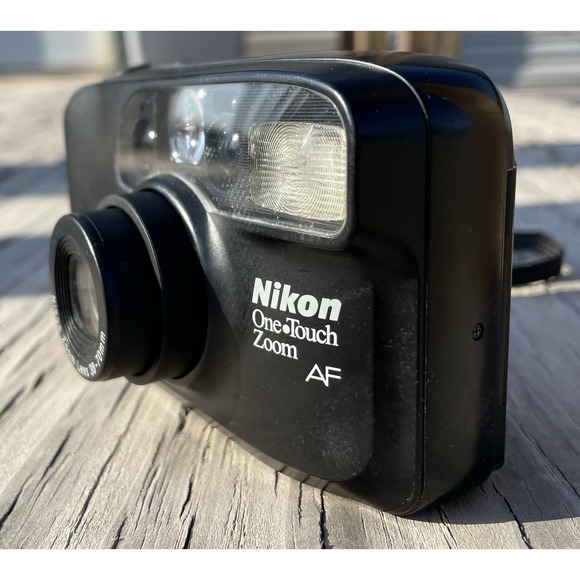 Nikon One Touch Zoom AF 35mm Film Camera - Tested Zoom Works - Flash NOT Working - Picture 6 of 12